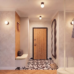 Kinkiet HALO brązowy IP44 SL.2397