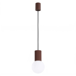 Lampa wisząca HALO 1 brązowa SL.2399