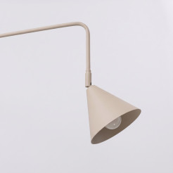 Kinkiet NOX 1 taupe z włącznikiem SL.2497