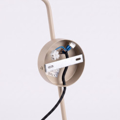 Kinkiet NOX 1 taupe z włącznikiem SL.2497