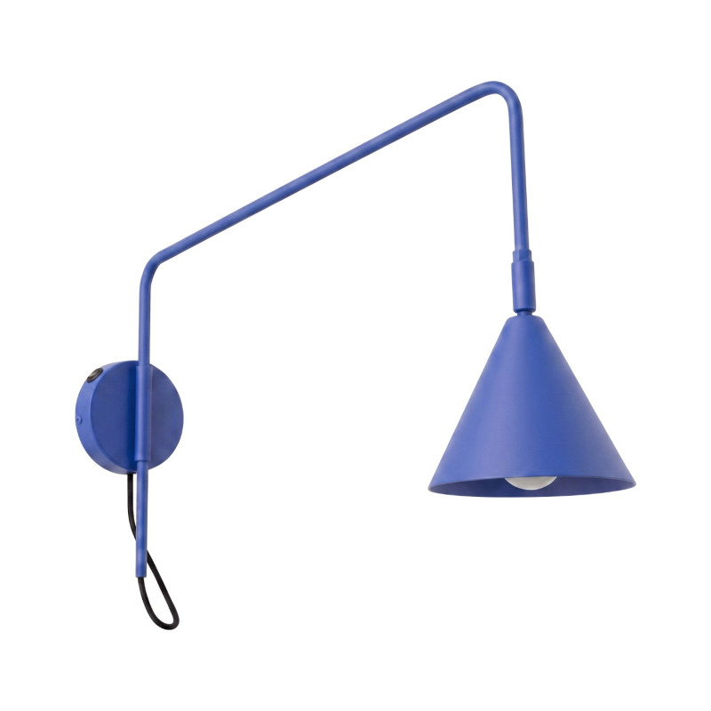 Kinkiet NOX 1 ultramaryna z włącznikiem SL.2499