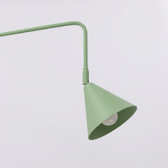 Kinkiet NOX 1 szałwiowy z włącznikiem SL.2501