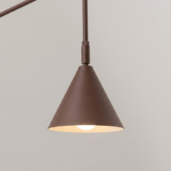 Kinkiet NOX 1 brązowy z włącznikiem SL.2504
