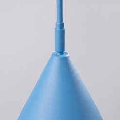 Kinkiet NOX 1 błękitny z włącznikiem SL.2505
