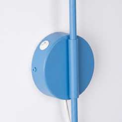 Kinkiet NOX 1 błękitny z włącznikiem SL.2505