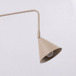 Kinkiet NOX 2 taupe z włącznikiem SL.2512