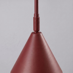 Kinkiet NOX 2 burgund z włącznikiem SL.2513