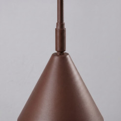 Kinkiet NOX 2 brązowy z włącznikiem SL.2519