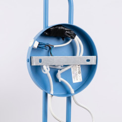 Kinkiet NOX 2 błękitny z włącznikiem SL.2520