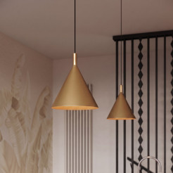 Lampa wisząca NOX 25 złota SL.2523