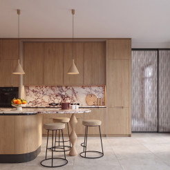 Lampa wisząca NOX 25 taupe SL.2527