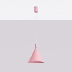 Lampa wisząca NOX 25 różowa SL.2530