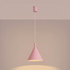 Lampa wisząca NOX 25 różowa SL.2530