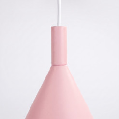 Lampa wisząca NOX 25 różowa SL.2530
