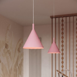 Lampa wisząca NOX 25 różowa SL.2530