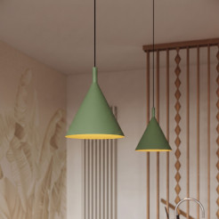 Lampa wisząca NOX 25 szałwiowa SL.2531