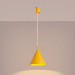 Lampa wisząca NOX 25 żółta SL.2532