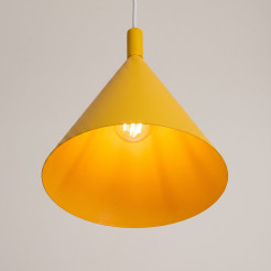 Lampa wisząca NOX 25 żółta SL.2532