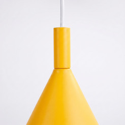 Lampa wisząca NOX 25 żółta SL.2532
