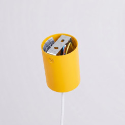 Lampa wisząca NOX 25 żółta SL.2532