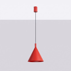 Lampa wisząca NOX 25 czerwona SL.2533