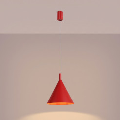 Lampa wisząca NOX 25 czerwona SL.2533