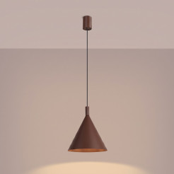 Lampa wisząca NOX 25 brązowa SL.2534