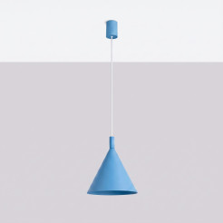 Lampa wisząca NOX 25 błękitna SL.2535