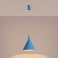 Lampa wisząca NOX 25 błękitna SL.2535