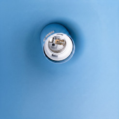 Lampa wisząca NOX 25 błękitna SL.2535