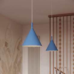 Lampa wisząca NOX 25 błękitna SL.2535