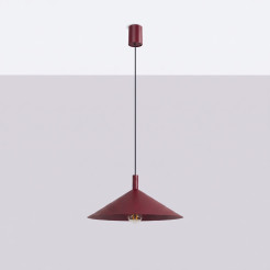 Lampa wisząca NOX 40 burgund SL.2543