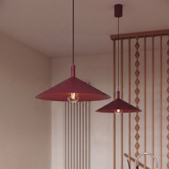 Lampa wisząca NOX 40 burgund SL.2543