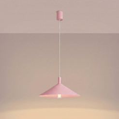 Lampa wisząca NOX 40 różowa SL.2545