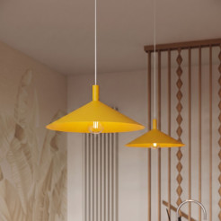 Lampa wisząca NOX 40 żółta SL.2547