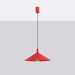 Lampa wisząca NOX 40 czerwona SL.2548