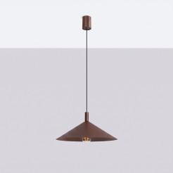 Lampa wisząca NOX 40 brązowa SL.2549