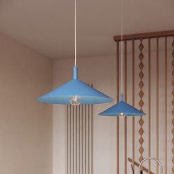 Lampa wisząca NOX 40 błękitna SL.2550