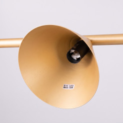 Żyrandol NOX 4L złota SL.2553