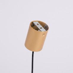 Żyrandol NOX 4L złota SL.2553