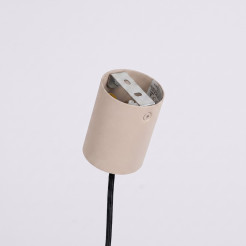 Żyrandol NOX 4L taupe SL.2557