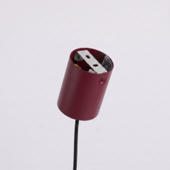 Żyrandol NOX 4L burgund SL.2558