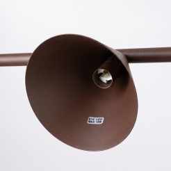 Żyrandol NOX 4L brązowa SL.2564