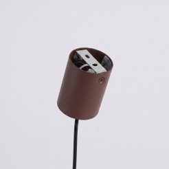 Żyrandol NOX 4L brązowa SL.2564