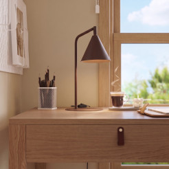 Lampa biurkowa NOX brązowa SL.2579