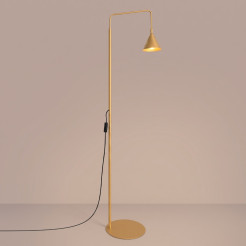 Lampa podłogowa NOX złota SL.2583