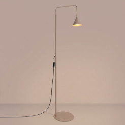 Lampa podłogowa NOX taupe SL.2587
