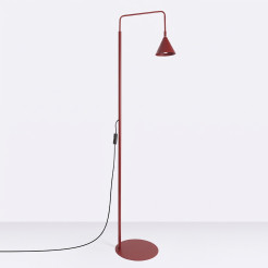 Lampa podłogowa NOX burgund SL.2588