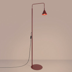 Lampa podłogowa NOX burgund SL.2588