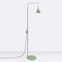 Lampa podłogowa NOX szałwiowa SL.2591